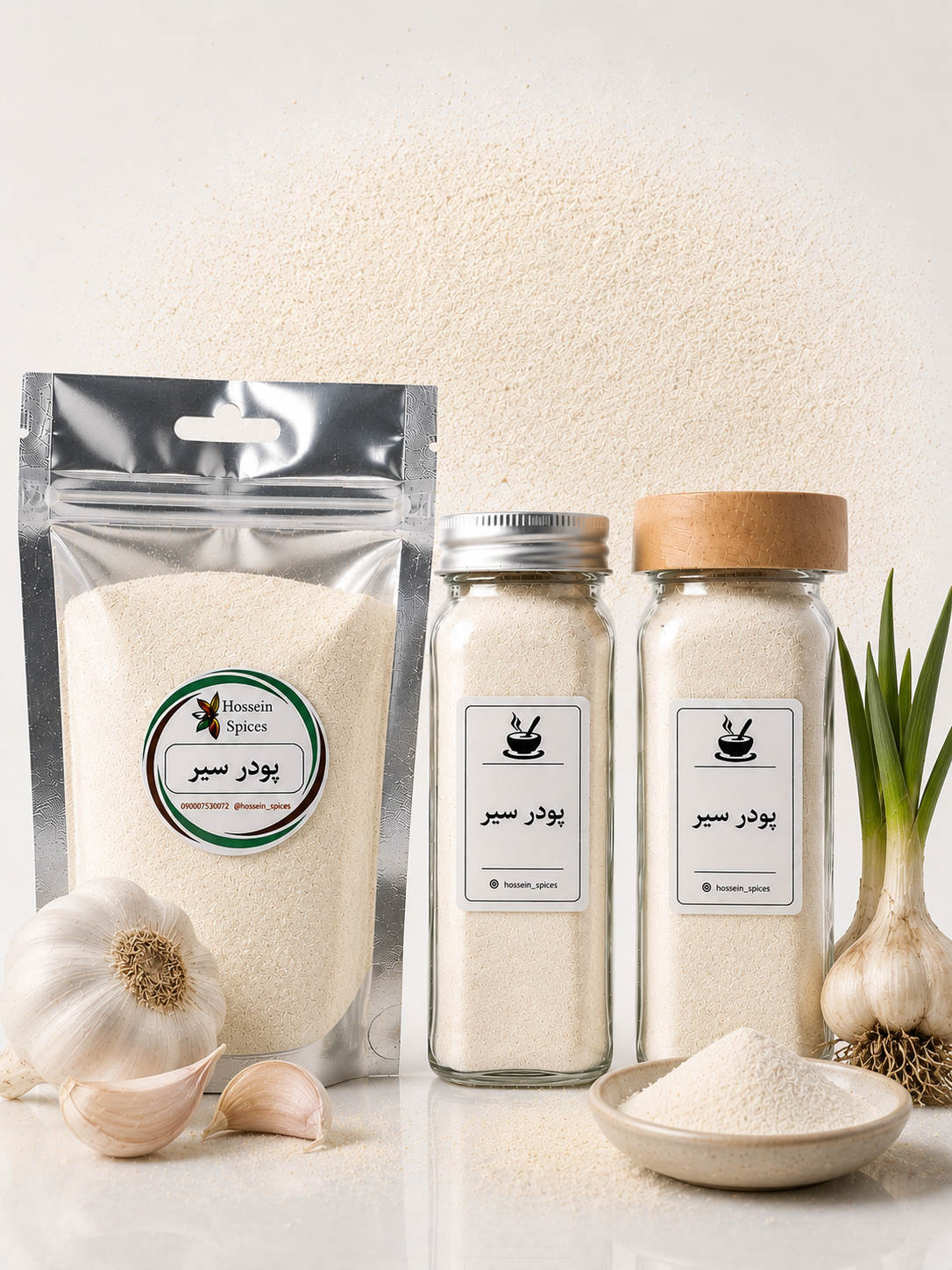 پودر سیر خالص